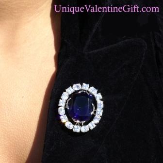 Hope Diamond Pin